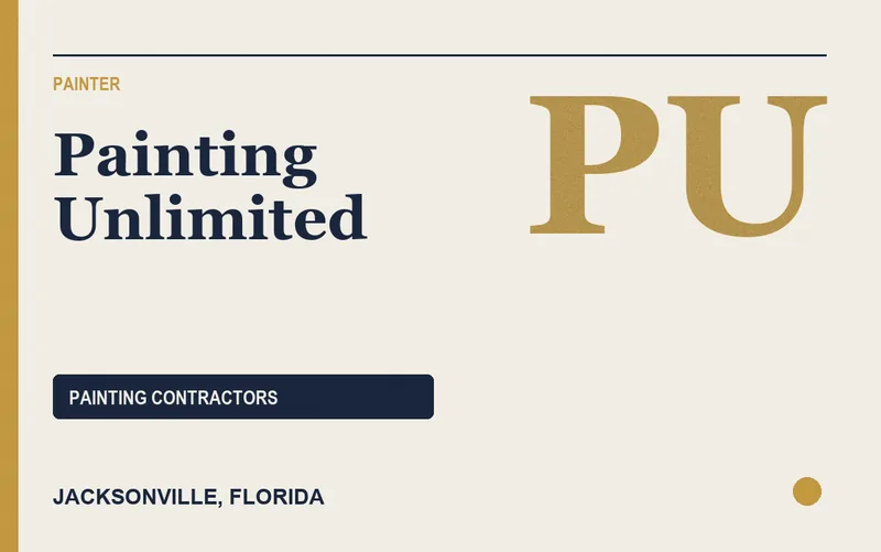 Painting Unlimited in Jacksonville, Florida