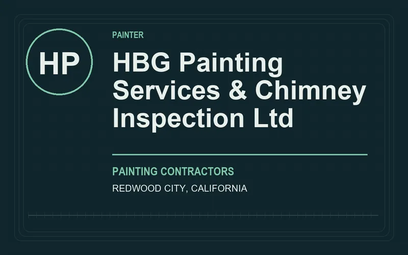 HBG Painting Services & Chimney Inspection Ltd in Redwood City, California