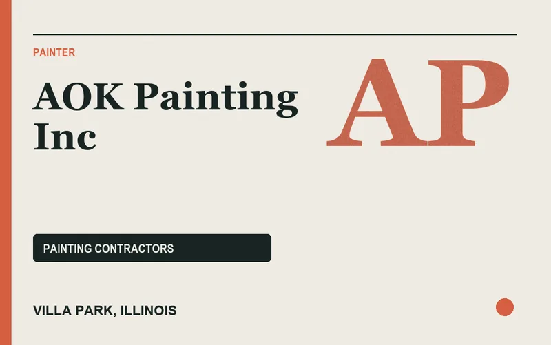 AOK Painting Inc in Villa Park, Illinois