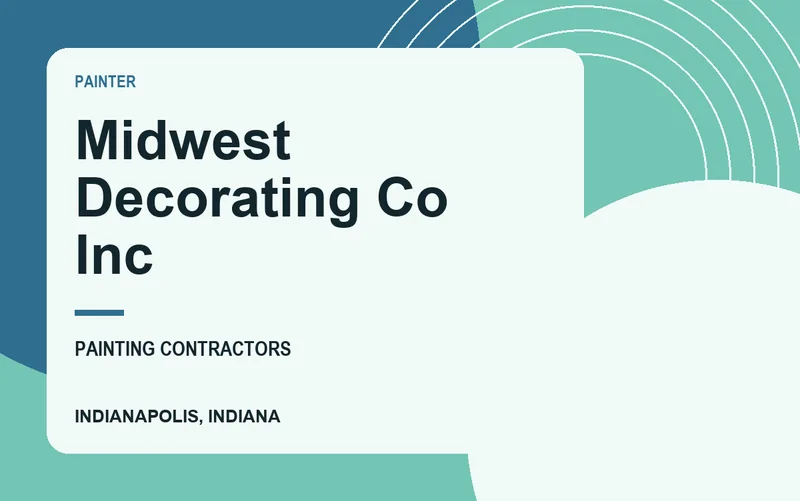 Midwest Decorating Co Inc in Indianapolis, Indiana