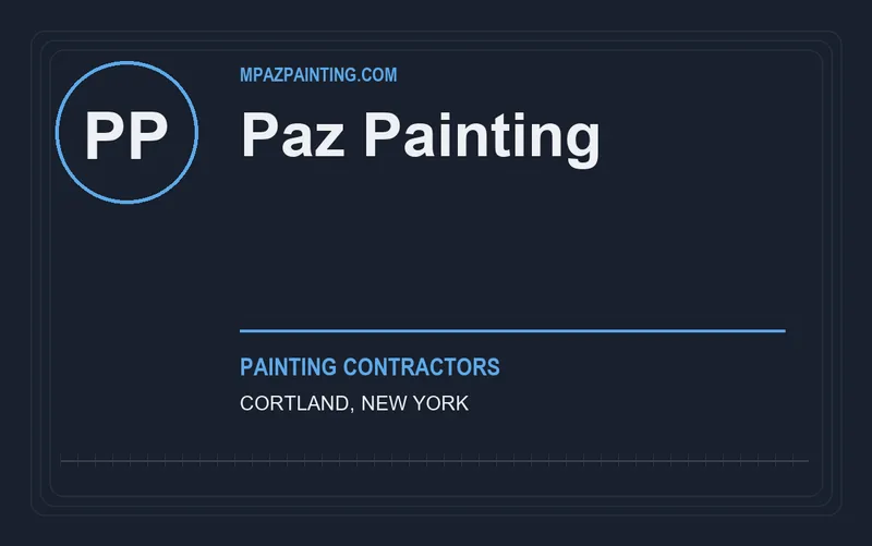 Paz Painting in Cortland, New York