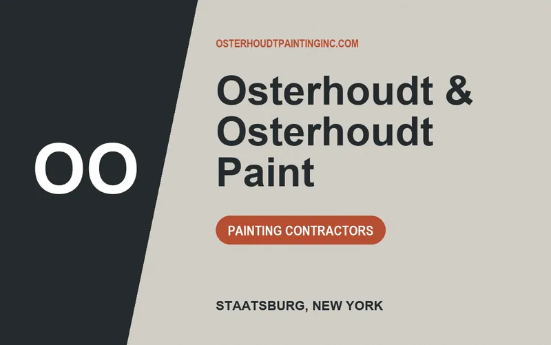 Osterhoudt & Osterhoudt Paint in Staatsburg, New York
