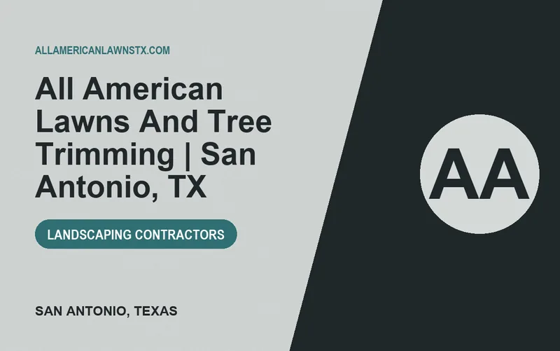 All American Lawns And Tree Trimming | San Antonio, TX in San Antonio, Texas