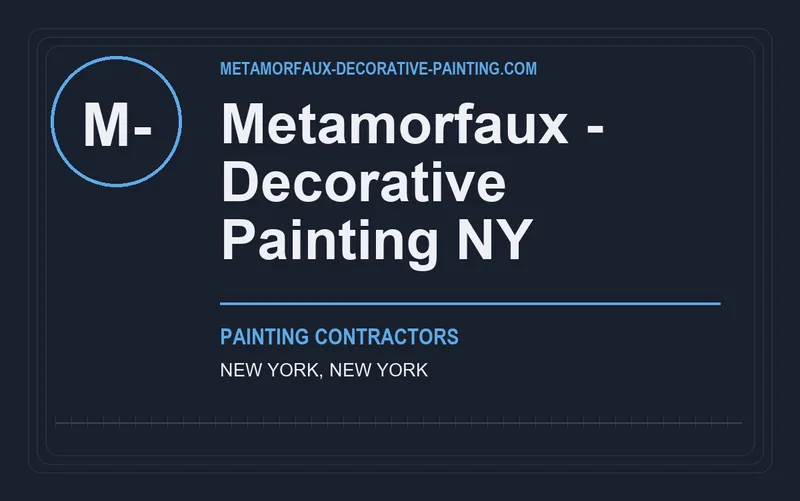 Metamorfaux - Decorative Painting NY in New York, New York