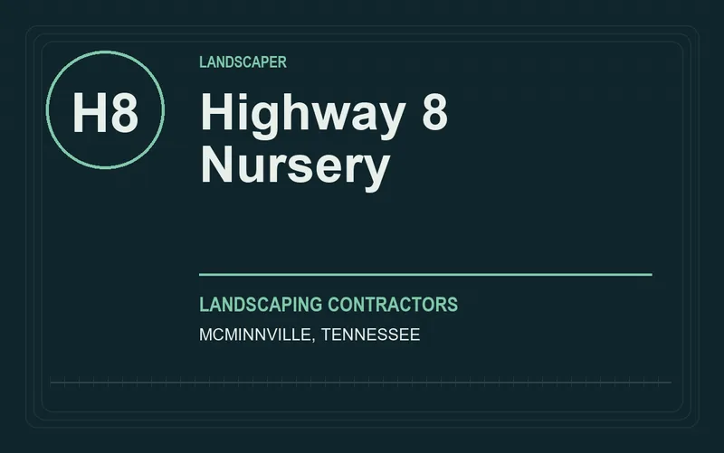 Highway 8 Nursery in McMinnville, Tennessee