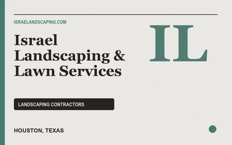 Israel Landscaping & Lawn Services in Houston, Texas