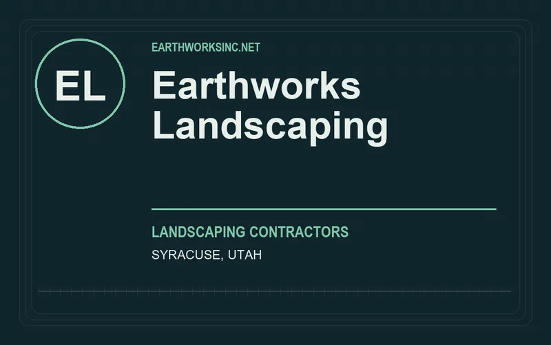 Earthworks Landscaping in Syracuse, Utah