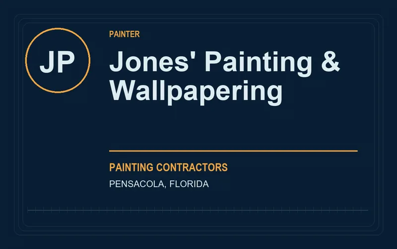 Jones' Painting & Wallpapering in Pensacola, Florida