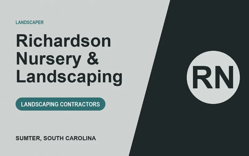Richardson Nursery & Landscaping in Sumter, South Carolina