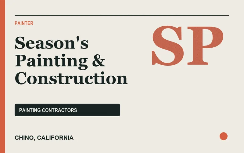 Season's Painting & Construction in Chino, California
