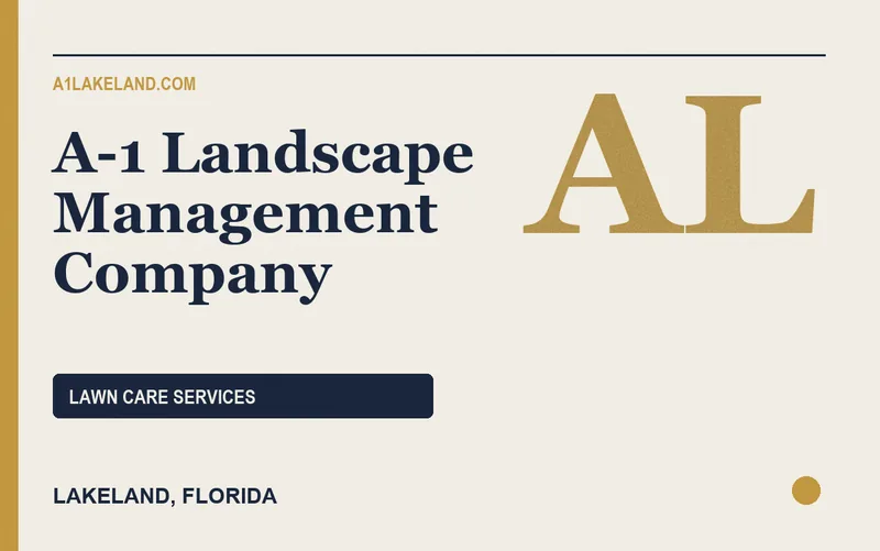 A-1 Landscape Management Company in Lakeland, Florida