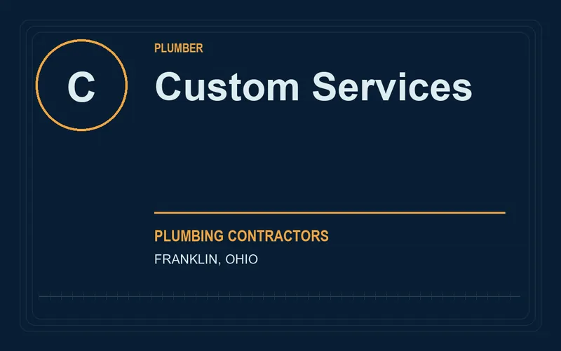 CUSTOM SERVICES in Franklin, Ohio