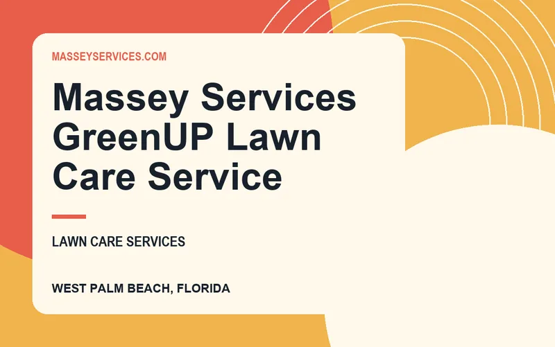 Massey Services GreenUP Lawn Care Service in West Palm Beach, Florida