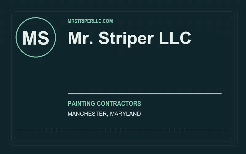 Mr. Striper LLC in Manchester, Maryland