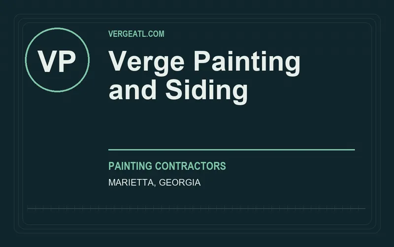 Verge Painting and Siding in Marietta, Georgia