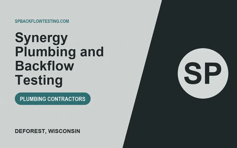 Synergy Plumbing and Backflow Testing in DeForest, Wisconsin