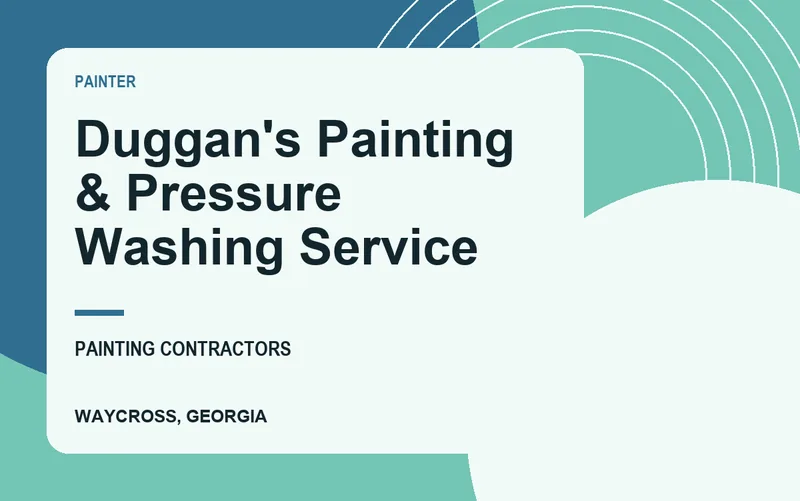 Duggan's Painting & Pressure Washing Service in Waycross, Georgia