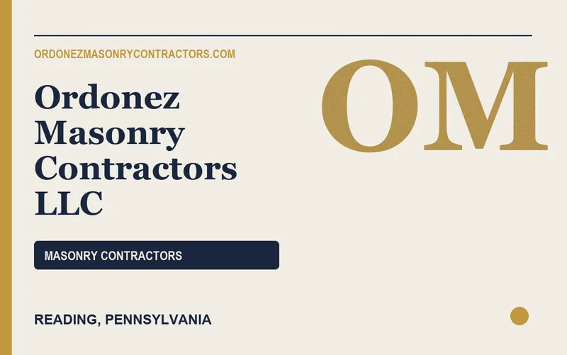 Ordonez Masonry Contractors LLC in Reading, Pennsylvania
