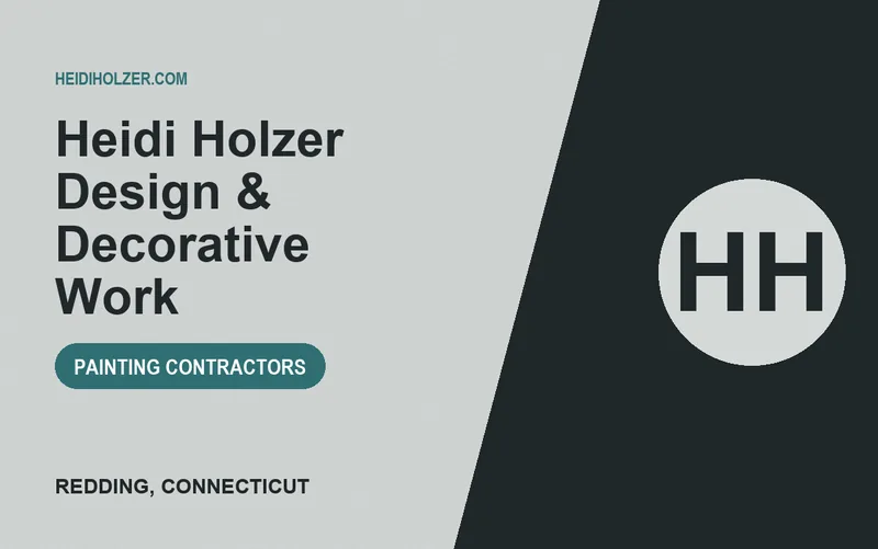 Heidi Holzer Design & Decorative Work in Redding, Connecticut