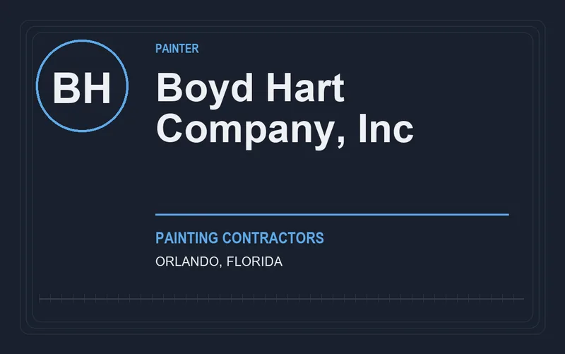 Boyd Hart Company, Inc in Orlando, Florida