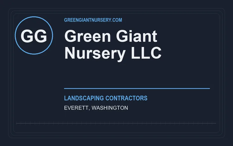 Green Giant Nursery LLC in Everett, Washington