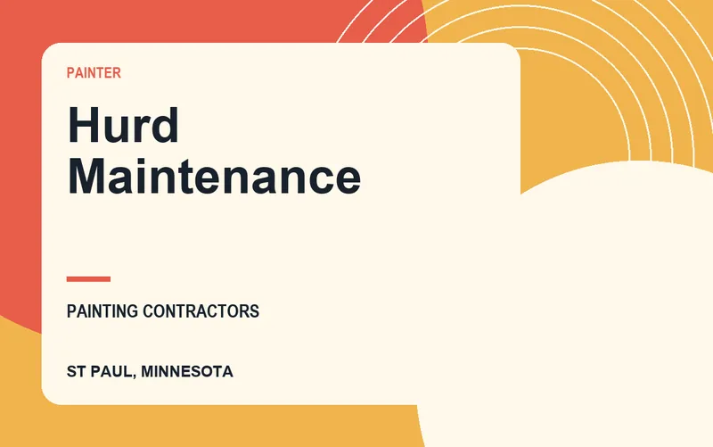 Hurd Maintenance in St Paul, Minnesota