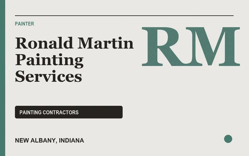 Ronald Martin Painting Services in New Albany, Indiana