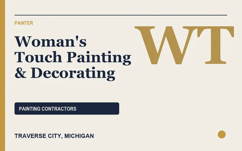 Woman's Touch Painting & Decorating in Traverse City, Michigan
