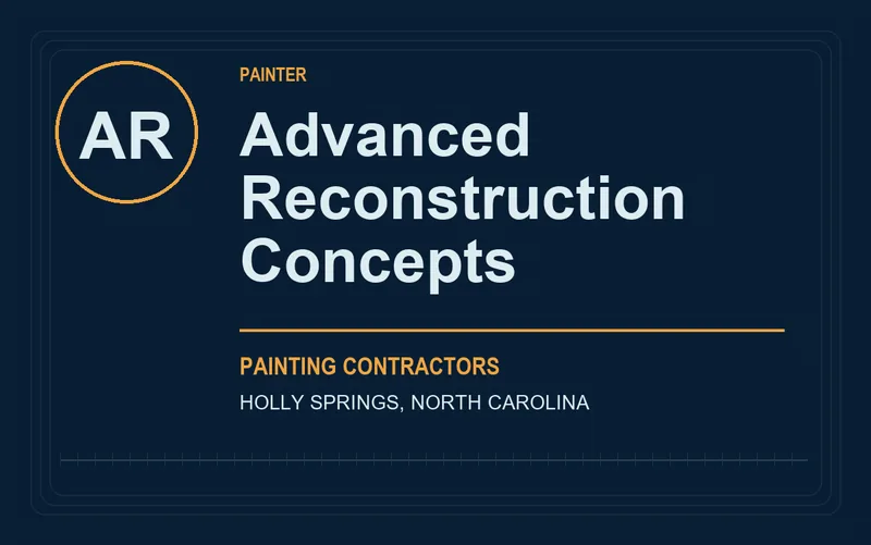 Advanced Reconstruction Concepts in Holly Springs, North Carolina