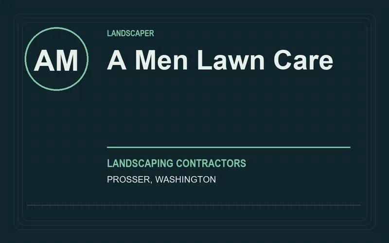 A Men Lawn Care in Prosser, Washington