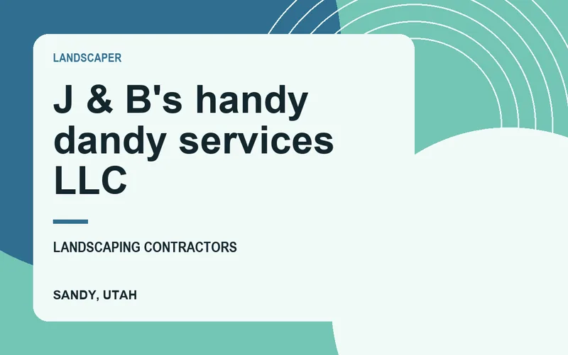 J & B's handy dandy services llc in Sandy, Utah