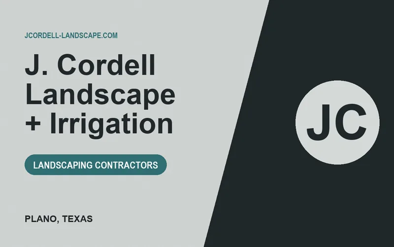J. Cordell Landscape + Irrigation in Plano, Texas