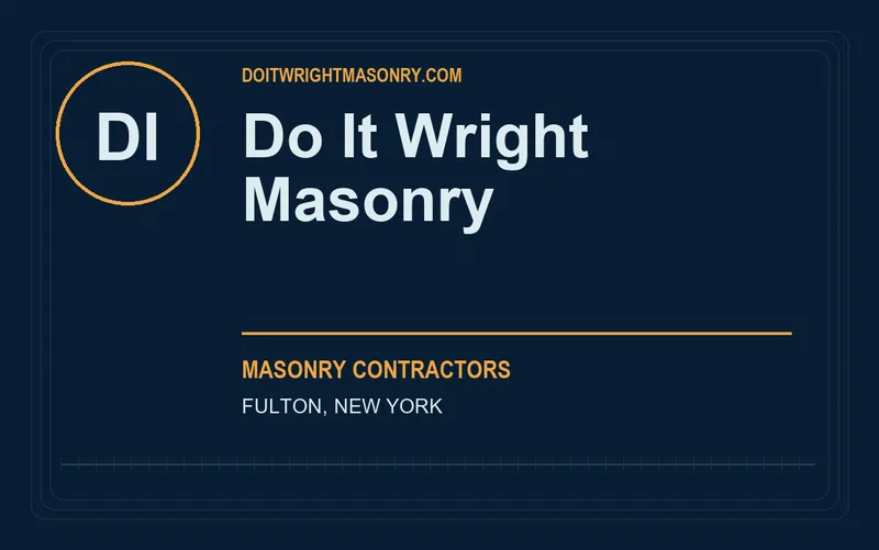 Do It Wright Masonry in Fulton, New York