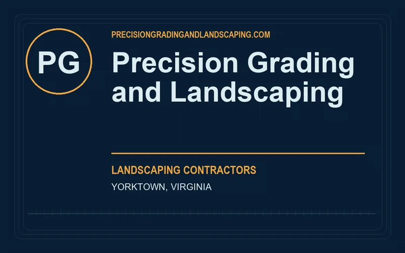 Precision Grading and Landscaping in Yorktown, Virginia