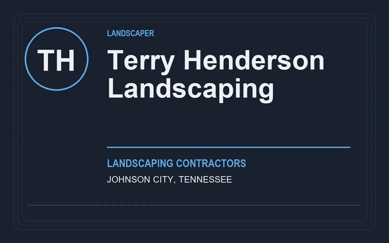 Terry Henderson Landscaping in Johnson City, Tennessee