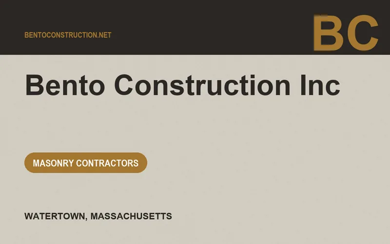 Bento Construction Inc in Watertown, Massachusetts