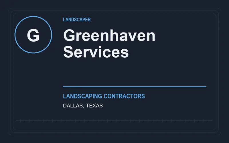 Greenhaven Services in Dallas, Texas