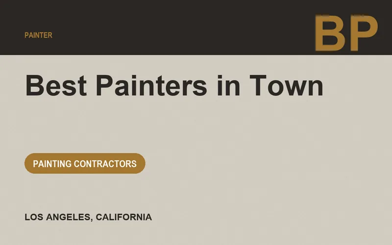 Best Painters in Town in Los Angeles, California