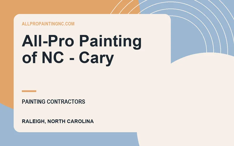 All-Pro Painting of NC - Cary in Raleigh, North Carolina