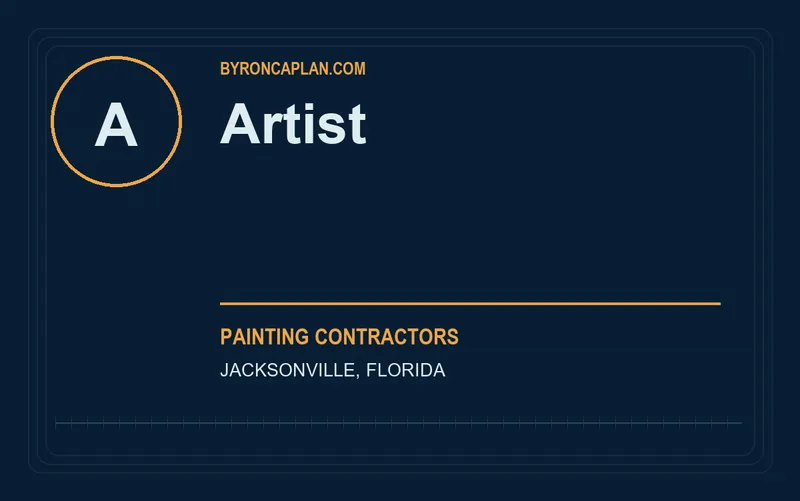 artist in Jacksonville, Florida