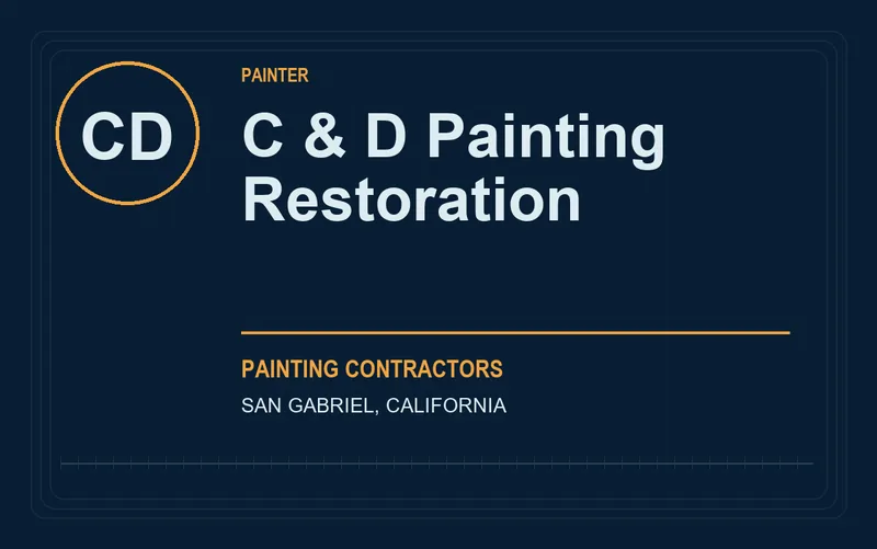 C & D Painting Restoration in San Gabriel, California