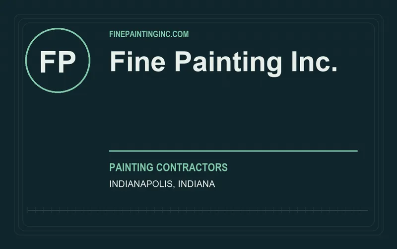 Fine Painting Inc. in Indianapolis, Indiana