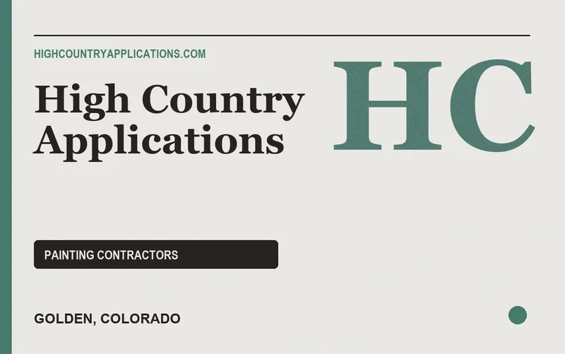 High Country Applications in Golden, Colorado