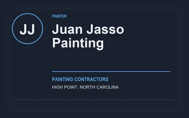 Juan Jasso Painting in High Point, North Carolina