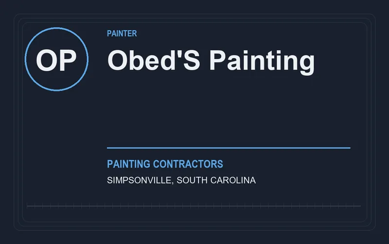 OBED'S PAINTING in Simpsonville, South Carolina