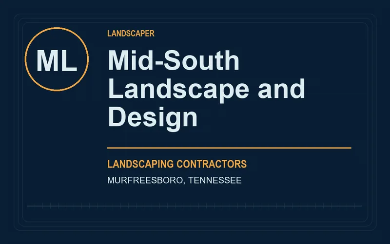 Mid-South Landscape and Design in Murfreesboro, Tennessee