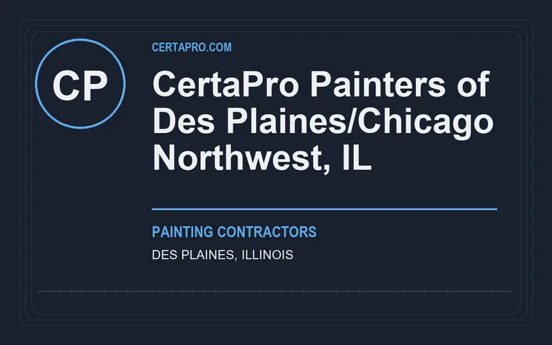 CertaPro Painters of Des Plaines/Chicago Northwest, IL in Des Plaines, Illinois