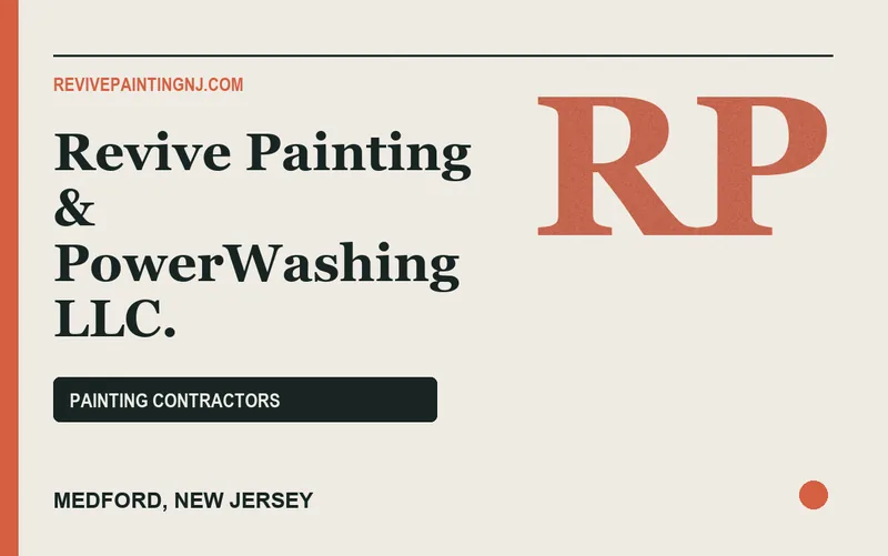 Revive Painting & PowerWashing LLC. in Medford, New Jersey