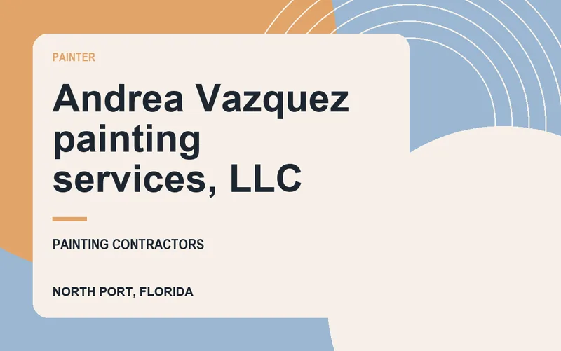 Andrea Vazquez painting services, LLC in North Port, Florida