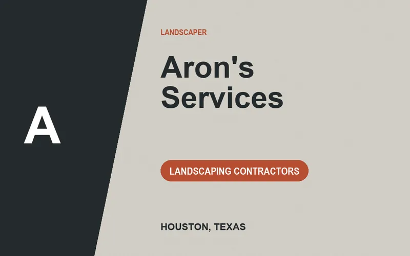 Aron's Services in Houston, Texas